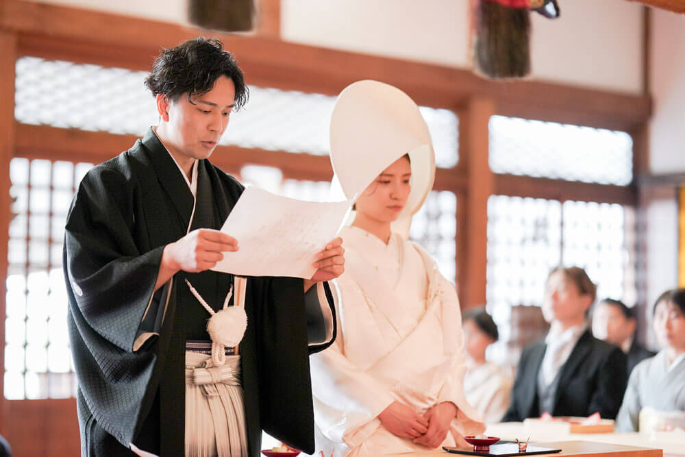 <神前式>伝統和婚の中におふたりらしさを叶えた結婚式の2枚目写真