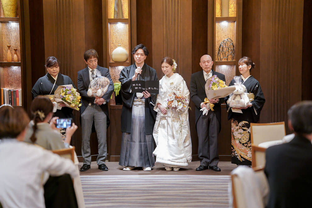 <神前式>伝統和婚の中におふたりらしさを叶えた結婚式の15枚目写真