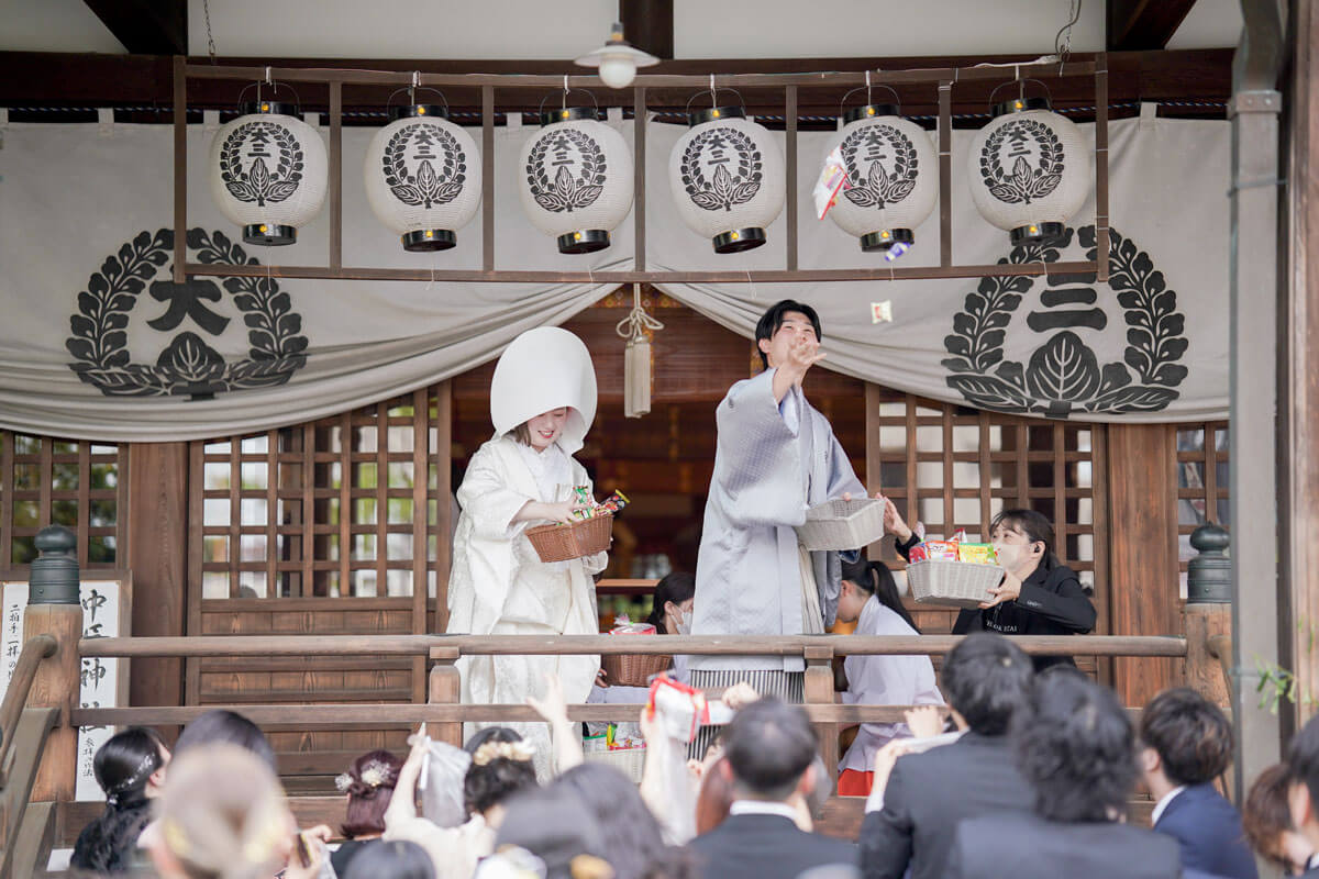 <神前式>伝統挙式とゲストと楽しむ参加型ウエディングの4枚目写真