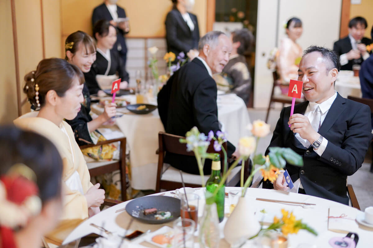 <神前式>伝統挙式とゲストと楽しむ参加型ウエディングの13枚目写真