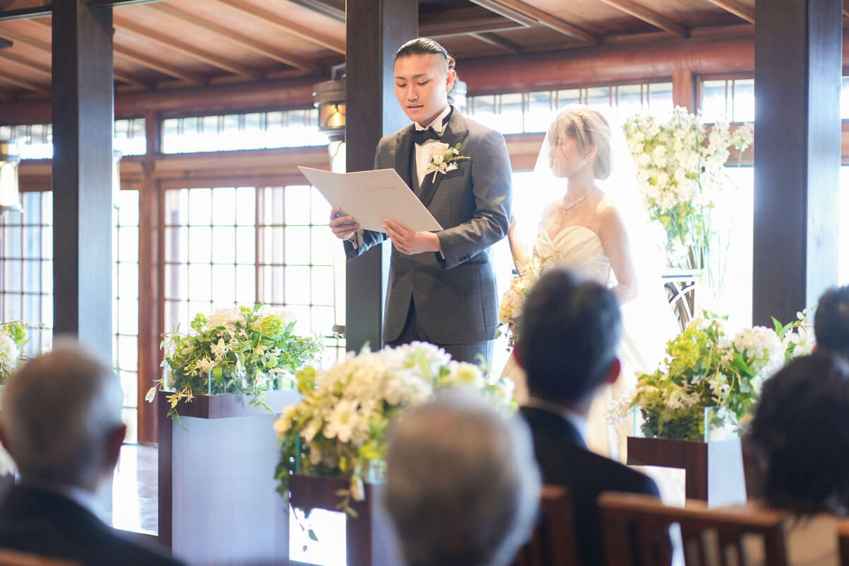 <夏婚>美しい緑に囲まれて おふたりらしい楽しい1日の2枚目写真