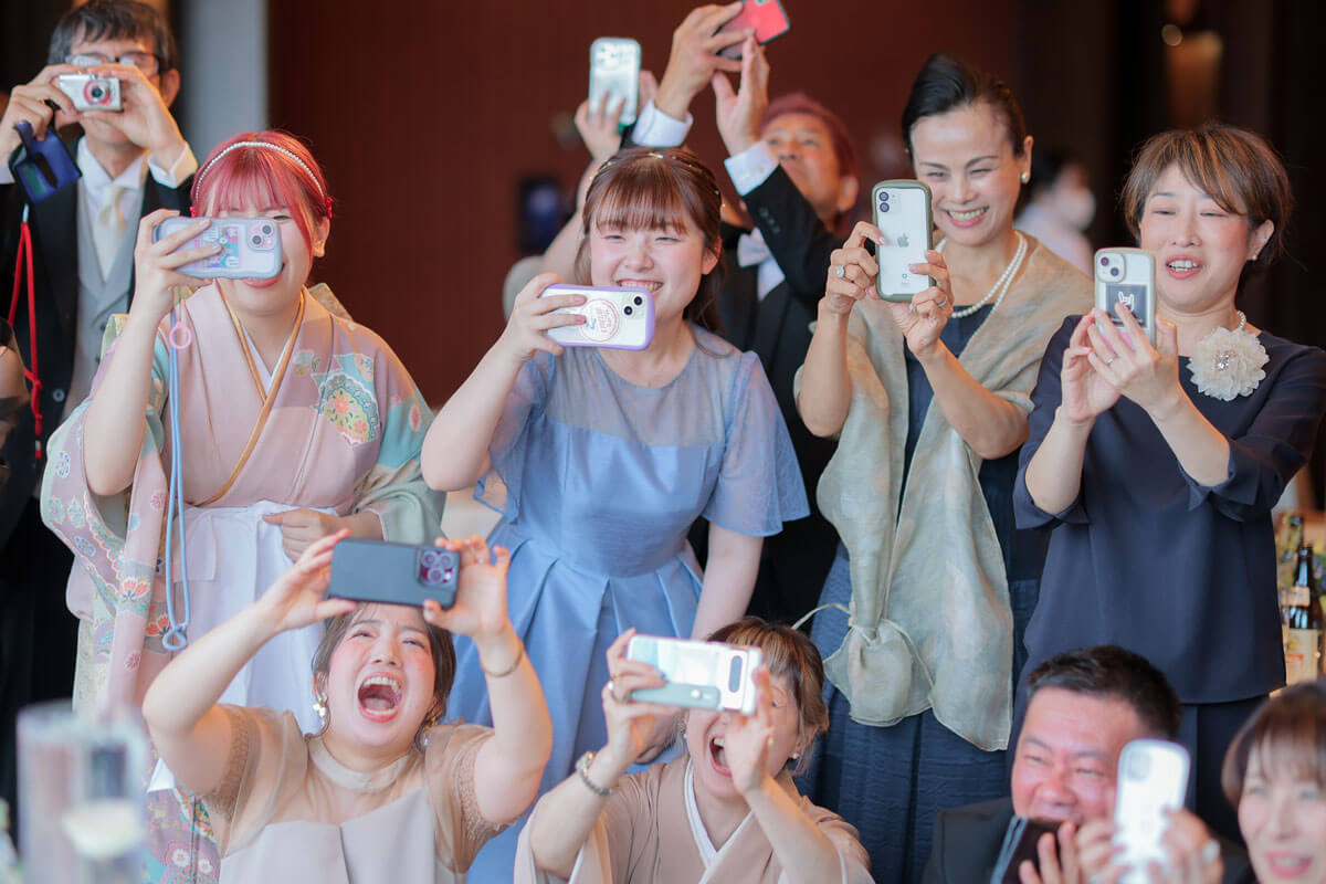 <夏婚> 和モダン空間にオリジナリティを融合させたウエディングの9枚目写真