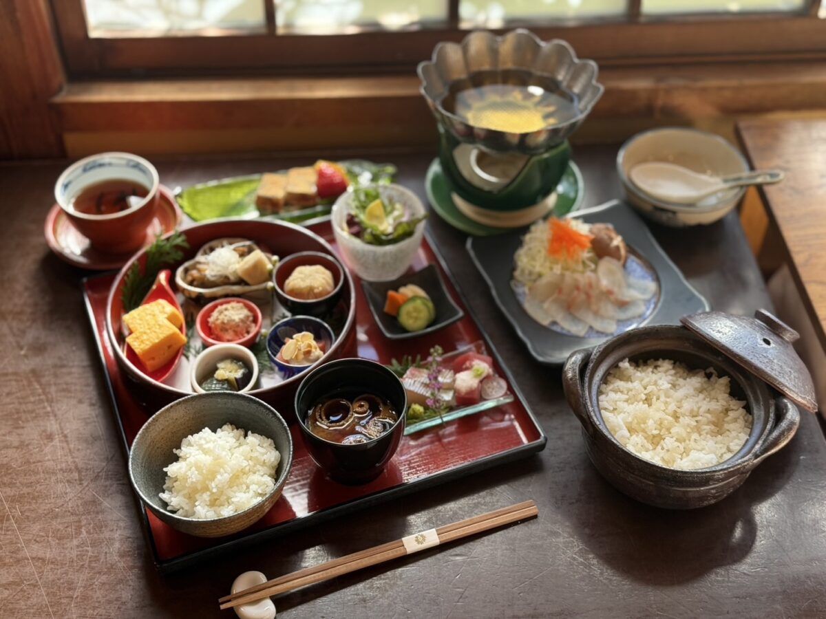 【平日ランチ限定スタート】鯛しゃぶと八寸御膳￥3,500